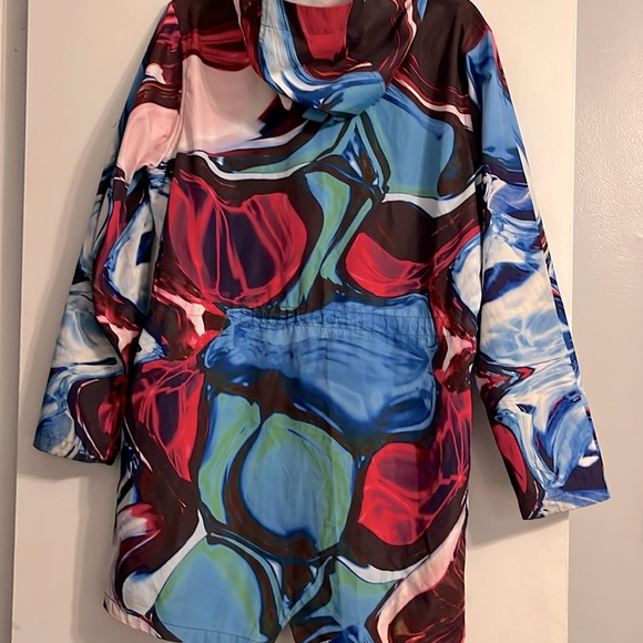 Print All Over Me Jacket Raincoat L - Picture 4 of 4